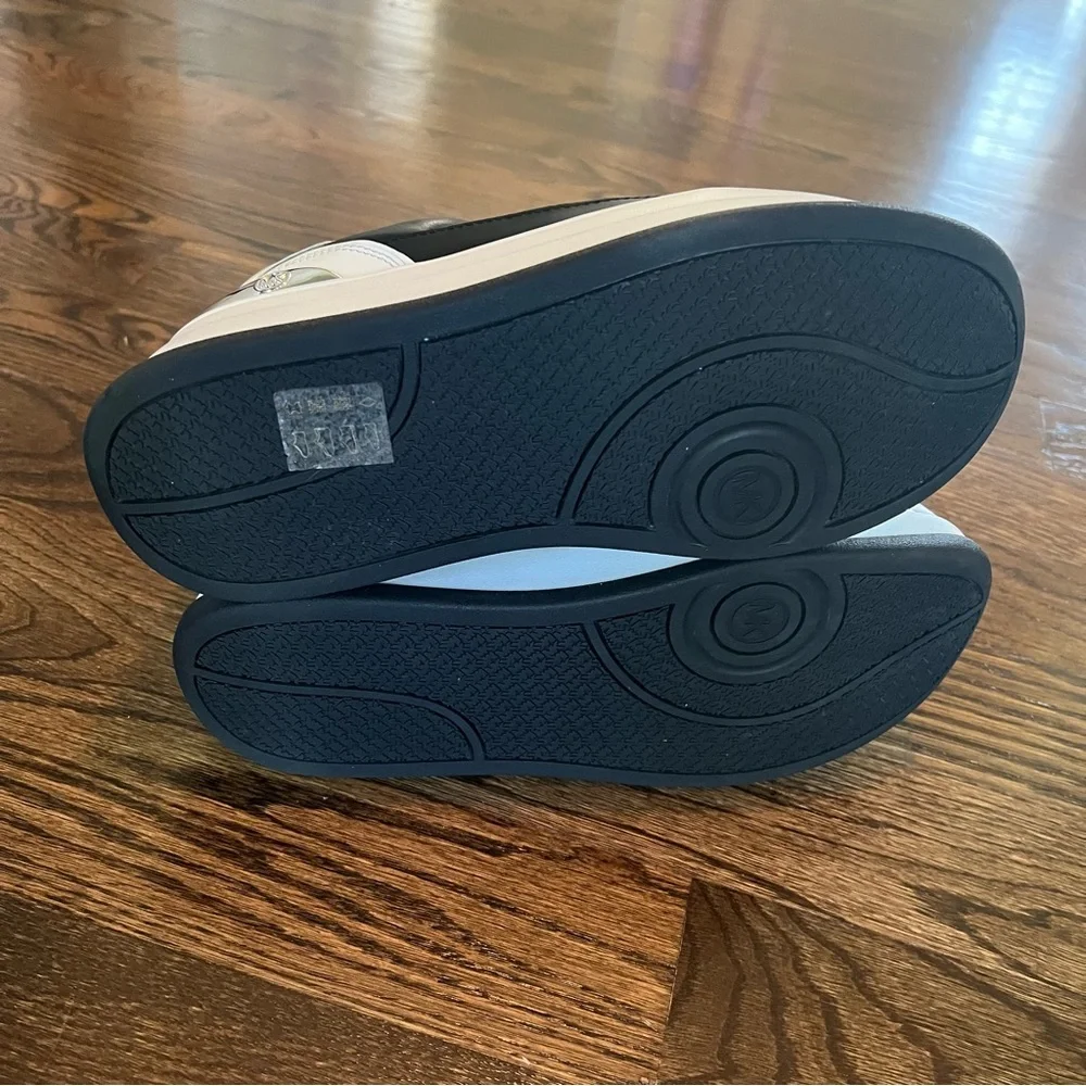 Michael Kors Black and White Chunky Sneakers